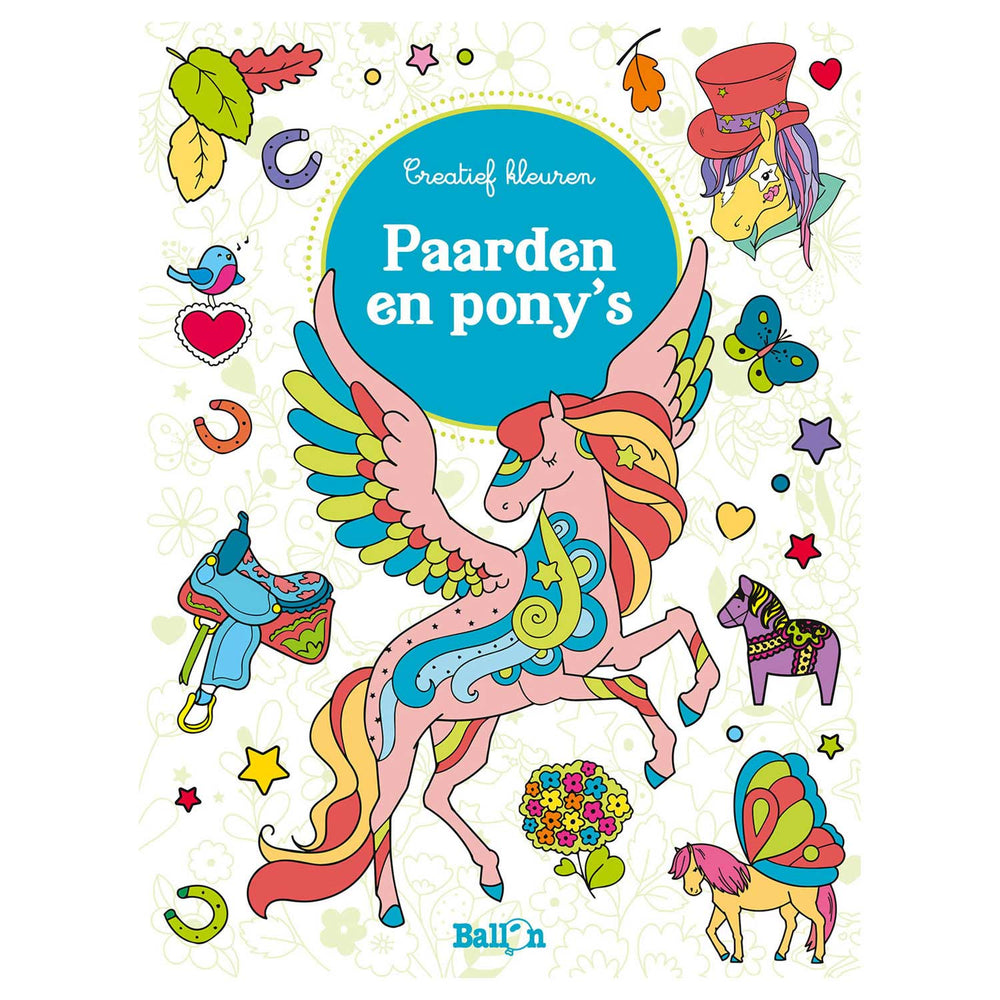 Kreative Farben Pferde Ponys