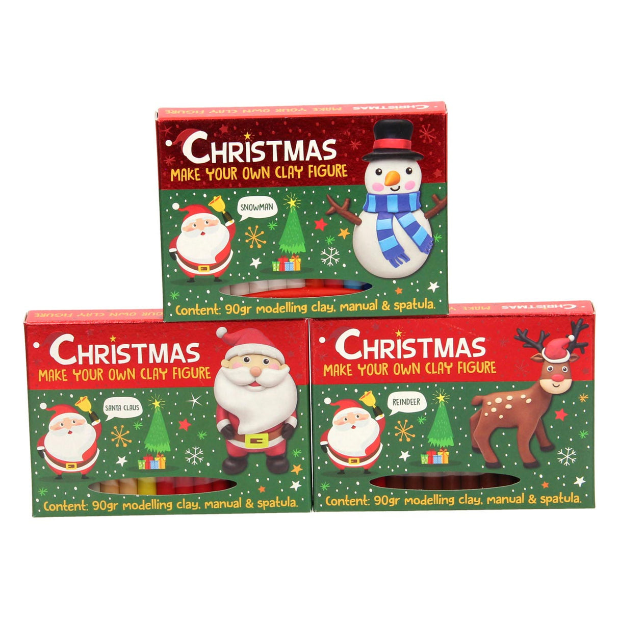 A Wins Holland készítse el saját karácsonyi agyagfiguráját - 90gr. agyag