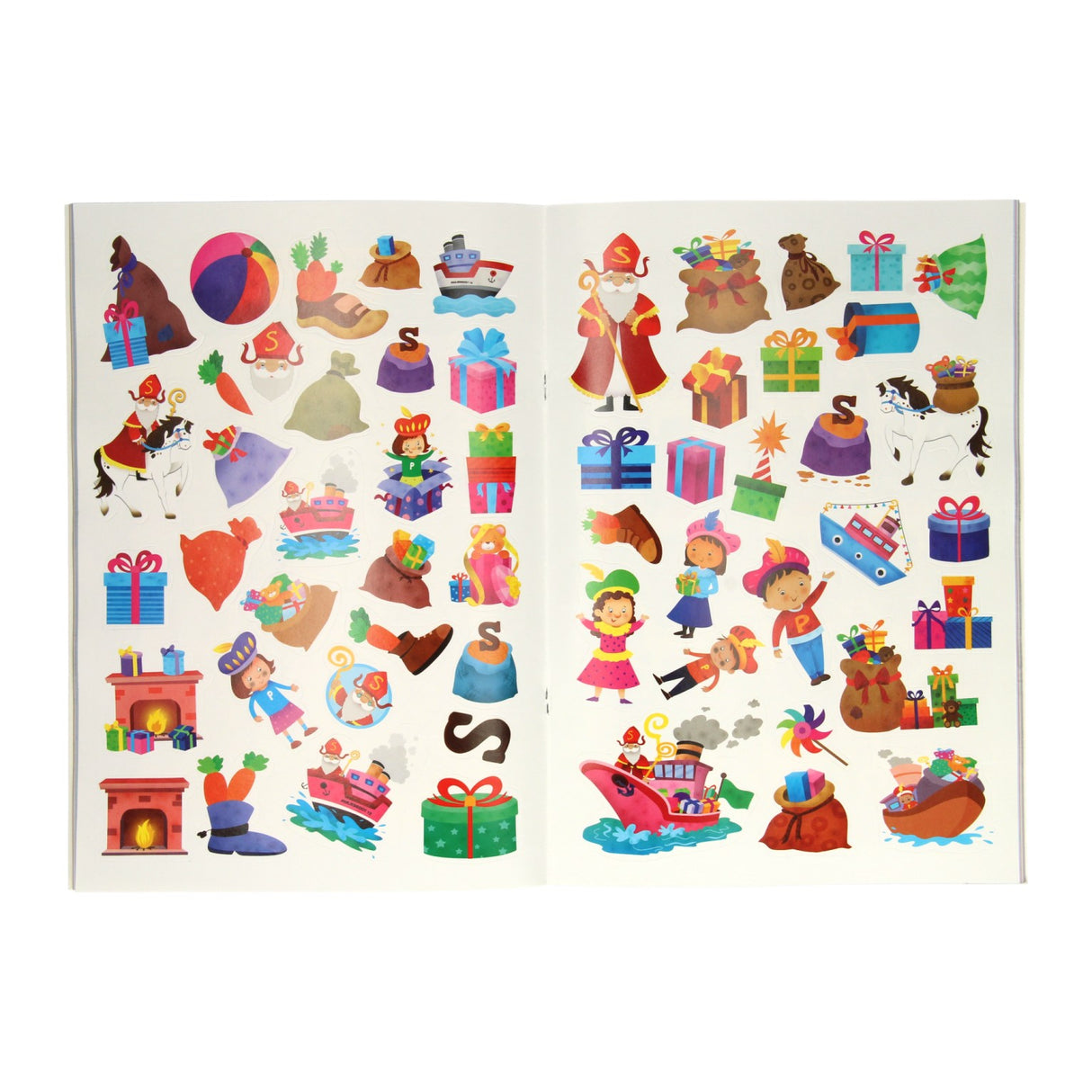 Vyhrává Holandsko omalovánky a knihu aktivit A4 Sinterklaas