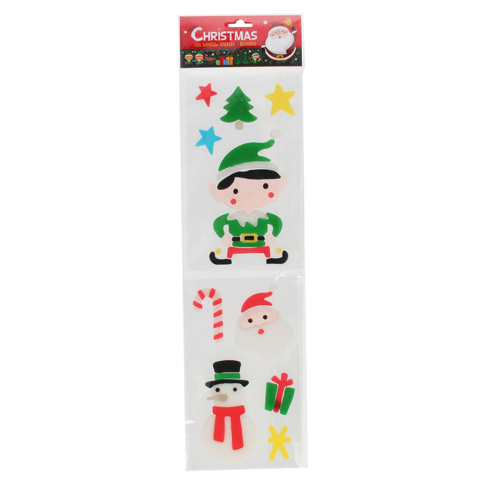 Wins Holland reusable gel window stickers Christmas