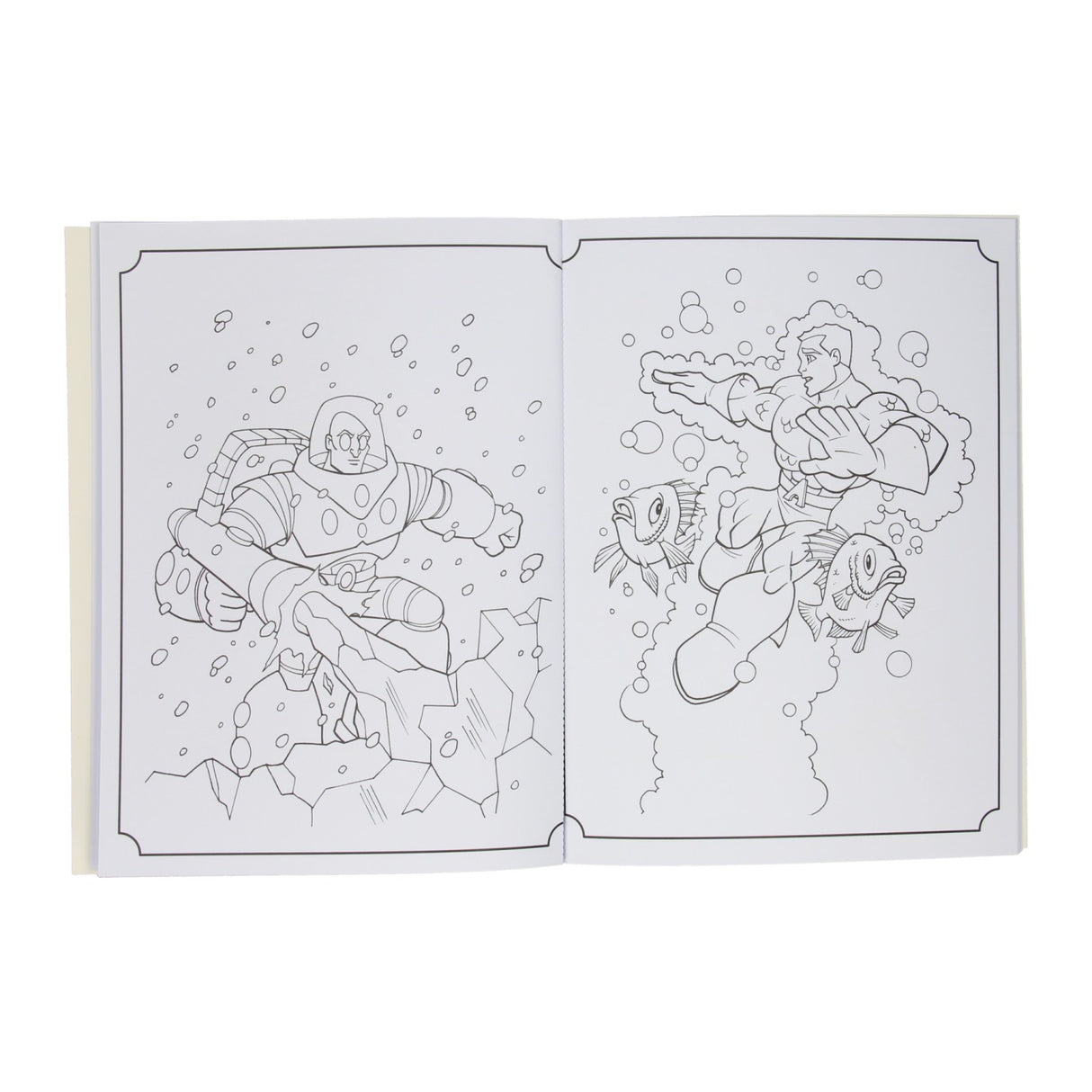 Super Color Coloring Book DC Super Friends with Pencils