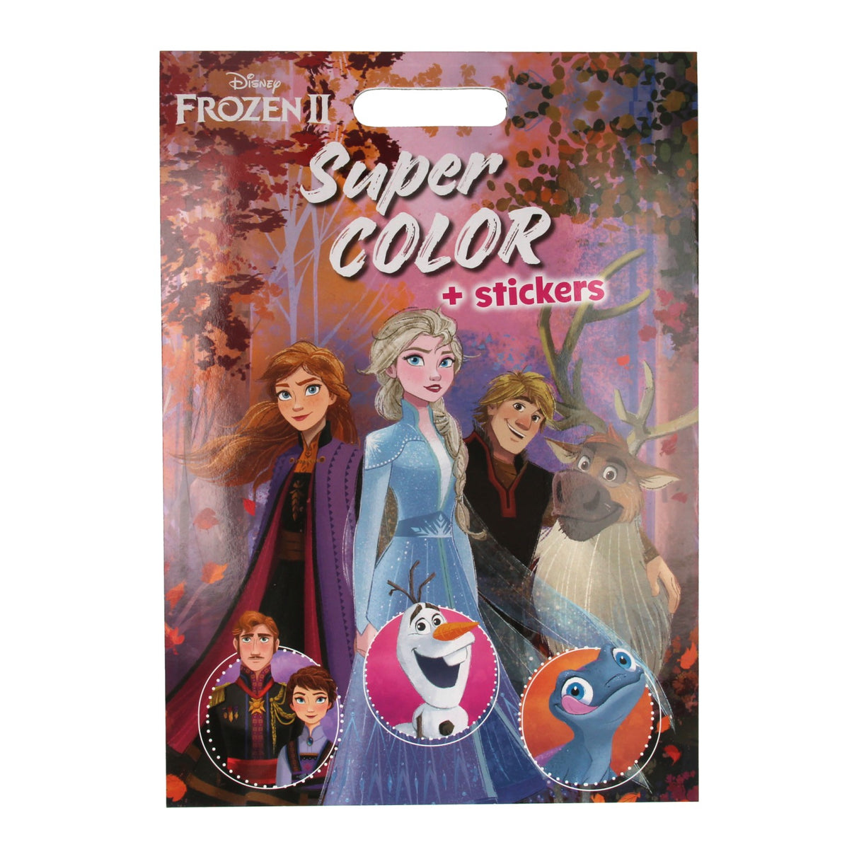 Książki specjalne Nederland Bv Walt Super Color Colorbook Frozen