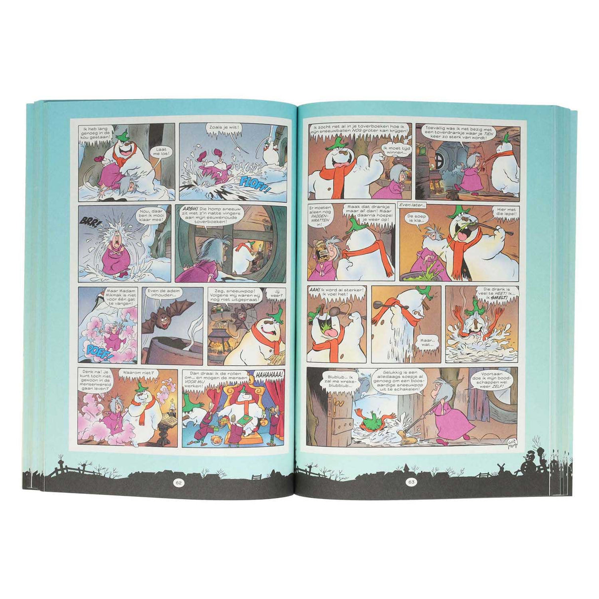 Donald Duck Winterboek (Donald y Snowman)