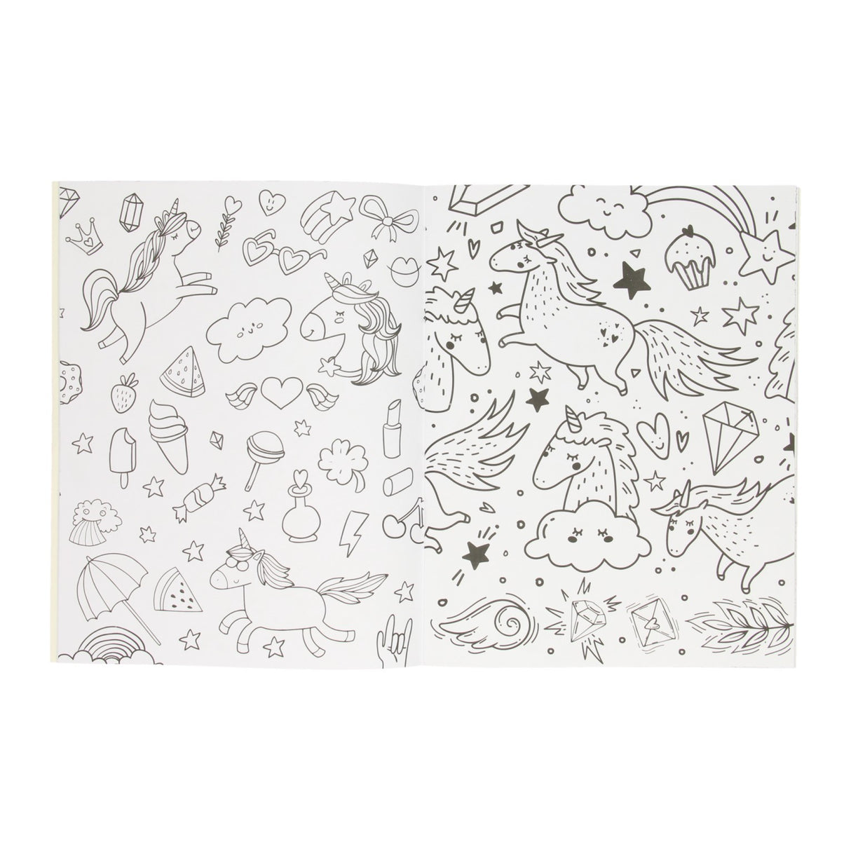 Doodle Coloring Book - Unicorn
