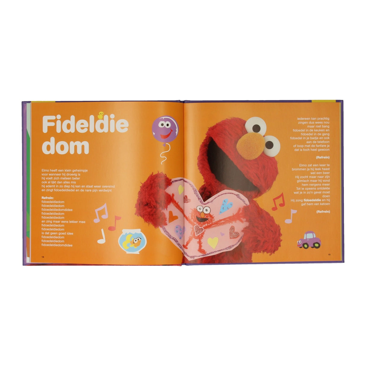 Wins Holland my boyfriend Elmo - book and CD