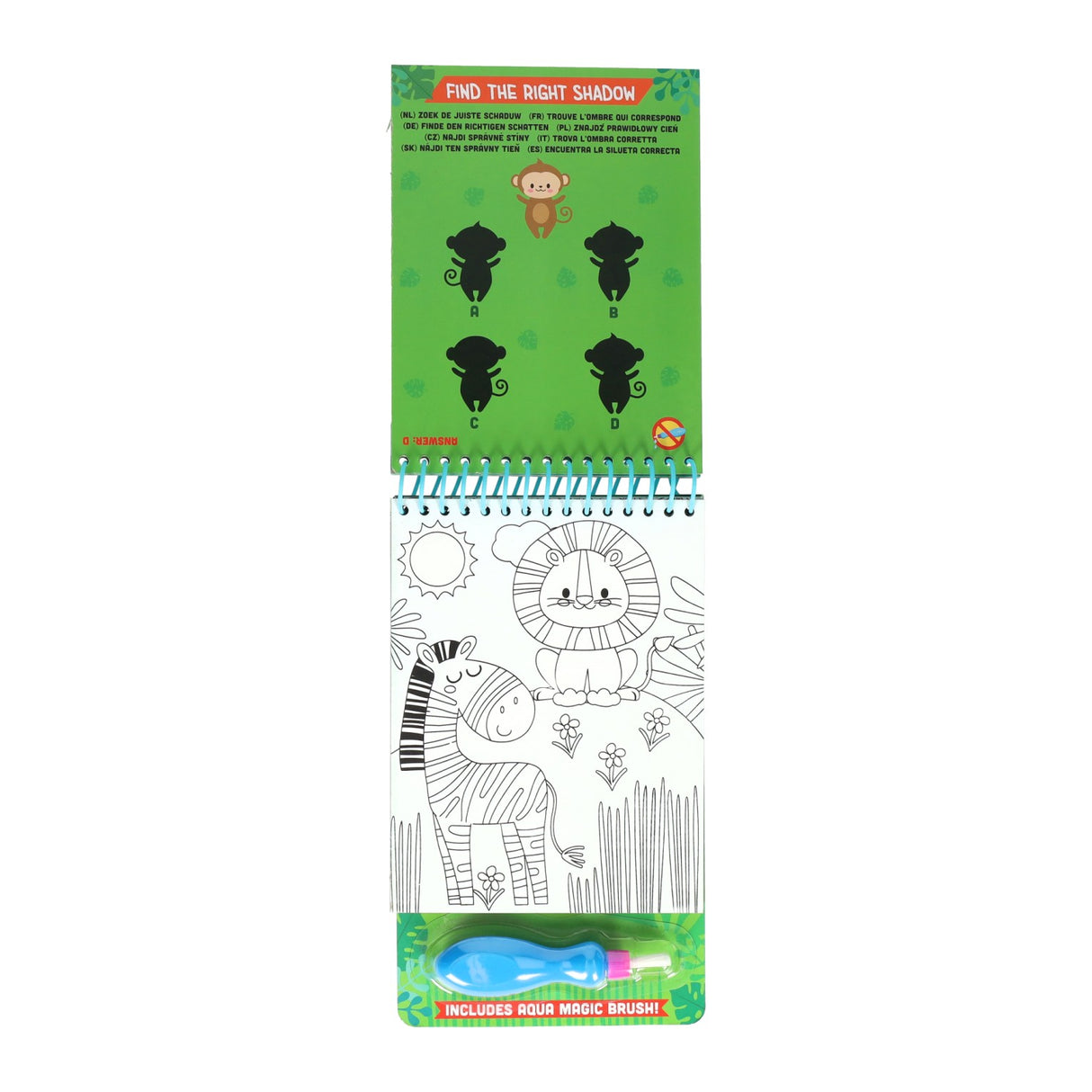 Vyhrává knihu kreslení a aktivit Holland Aqua c