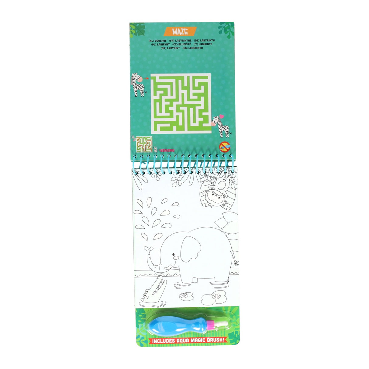 Vyhrává knihu kreslení a aktivit Holland Aqua c