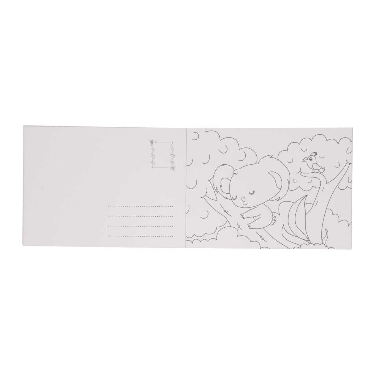 Gewinnt Holland-Postkarten zum Ausmalen wilder Tiere