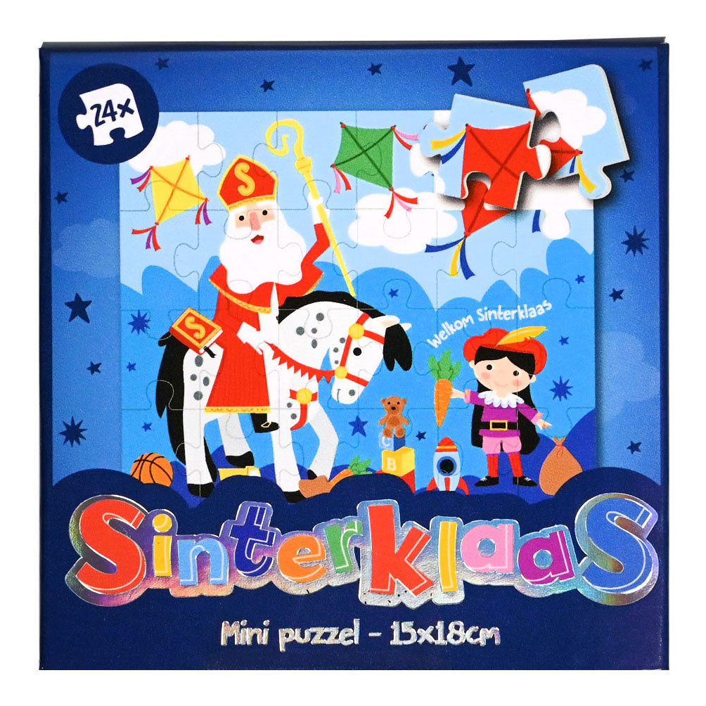 Wins Holland Mini Puzzle Sinterklaas, 24 Stk.