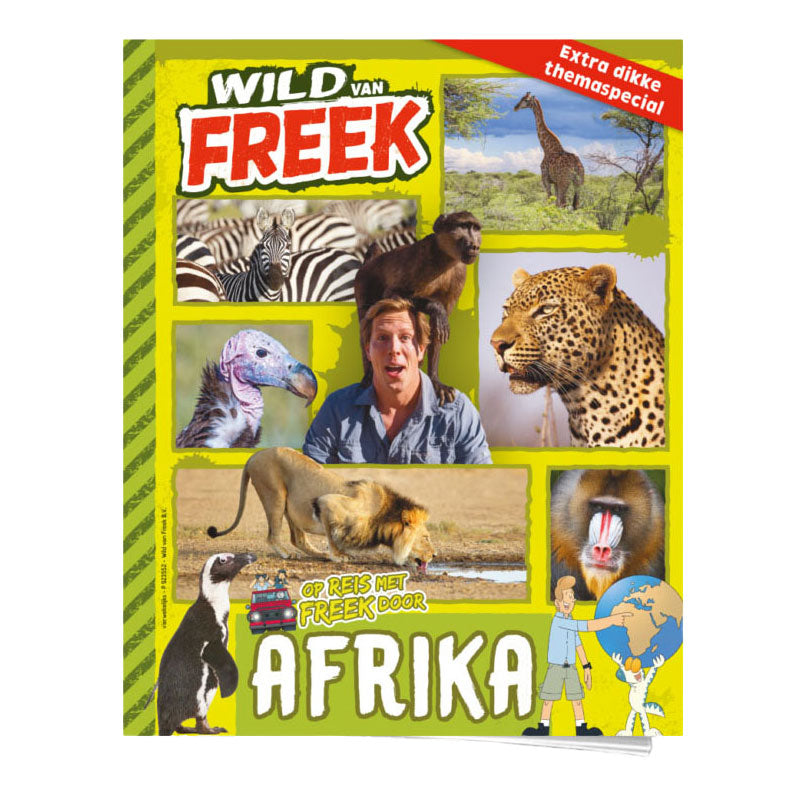 Boktilbud Nederland bv wild av Freek på reise gjennom Afrika bok