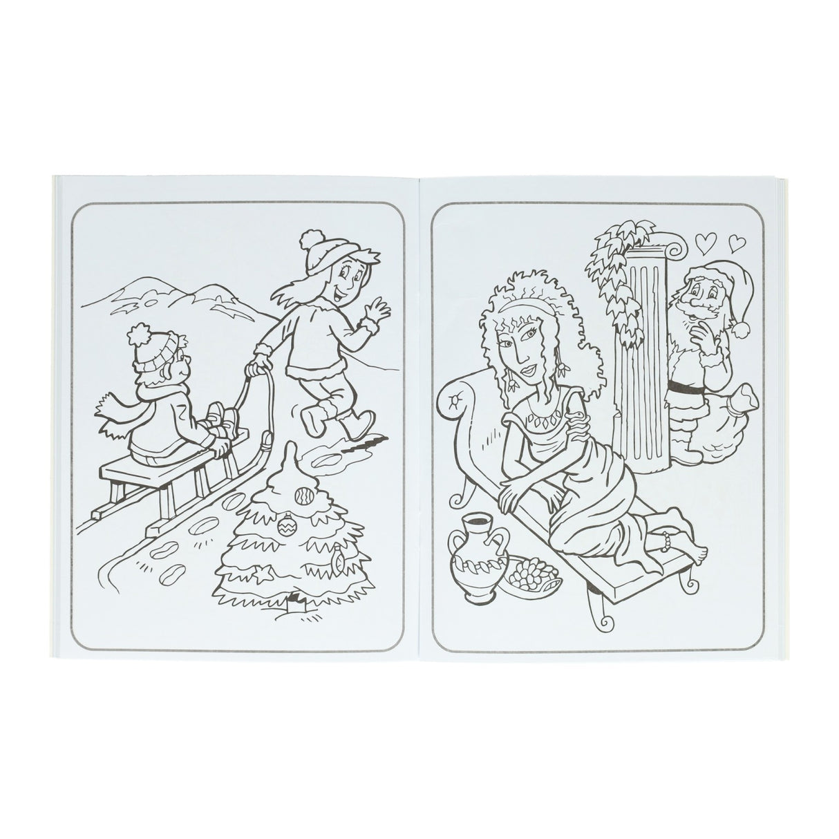 Bogtilbud Holland bv Julemalebog, 64 sider.