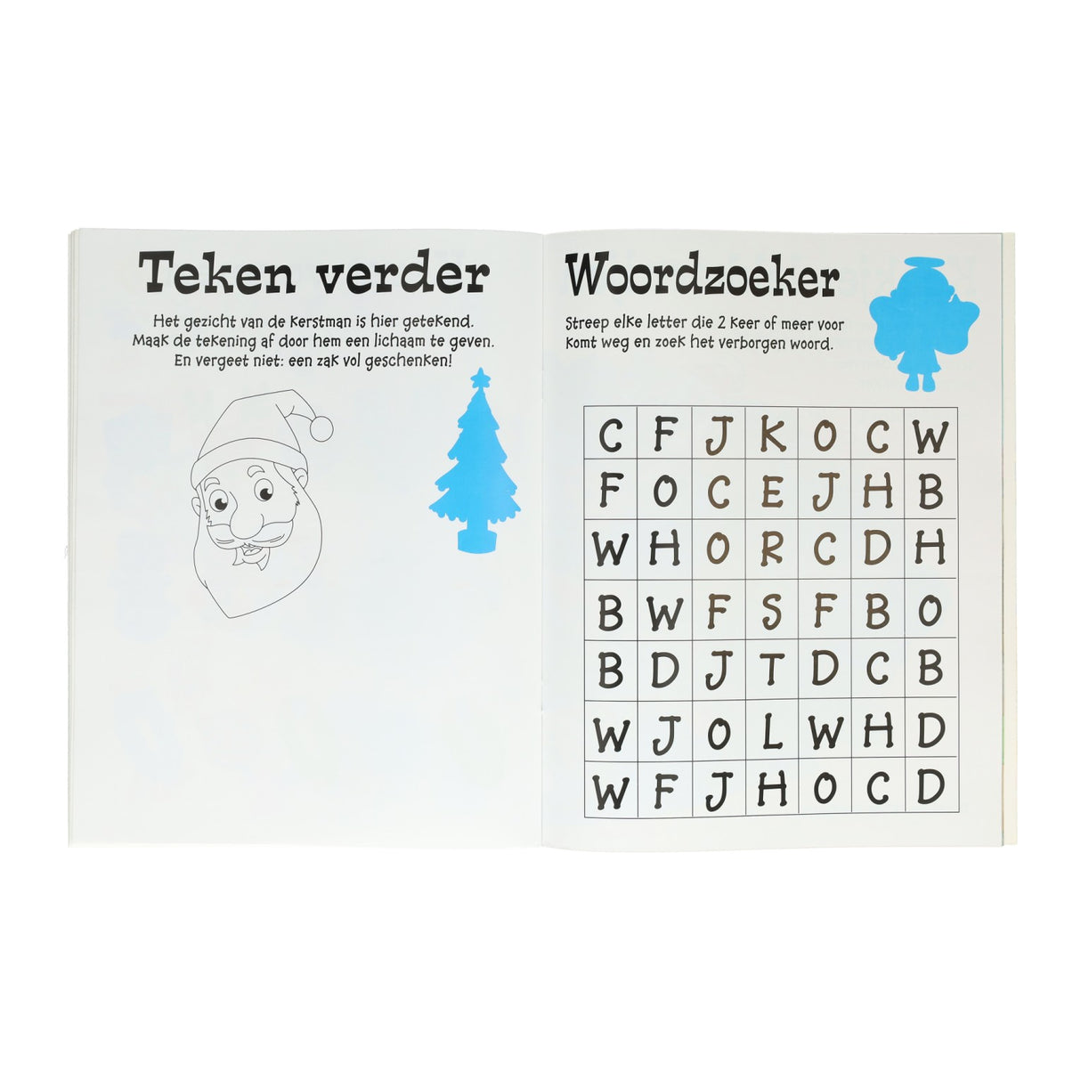 Boek specials nederland bv fantastisch stickers- en activiteiten kerstpret