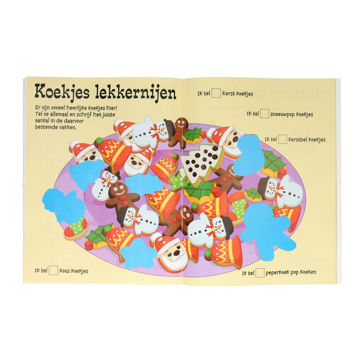 Boek specials nederland bv fantastisch stickers- en activiteiten kerstpret