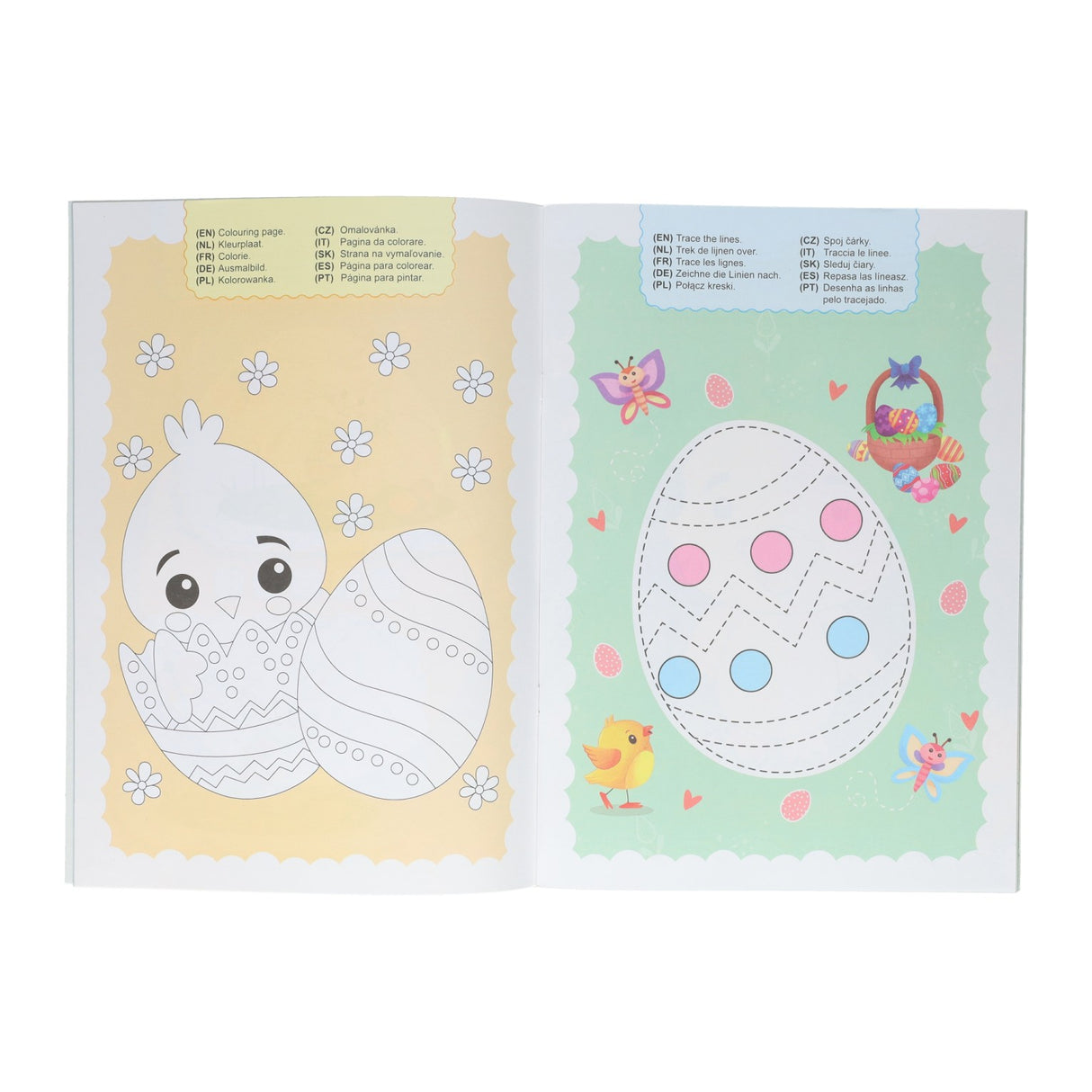 Wins Holland Easter coloring and activity book