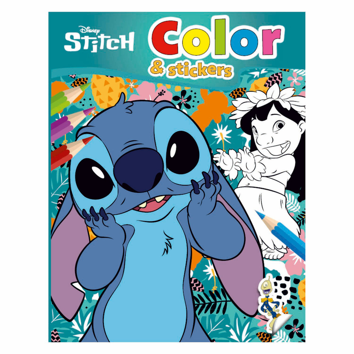 Book specials Netherlands bv stitch coloring book and stickers