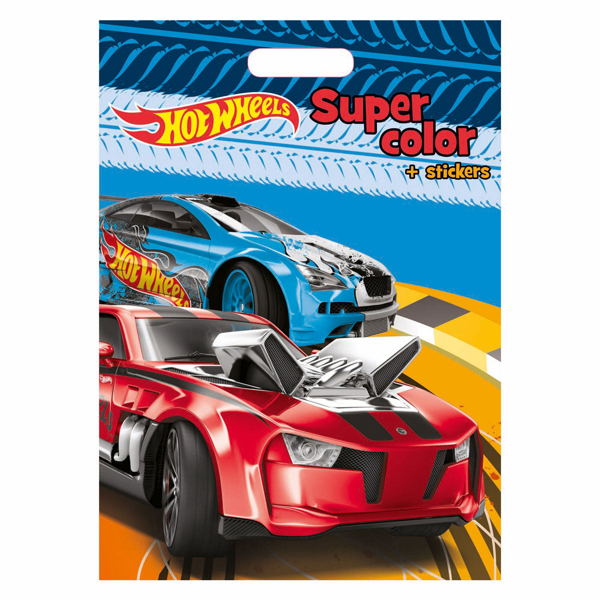 Livros especiais Holanda bv hot Wheels livro para colorir e adesivos
