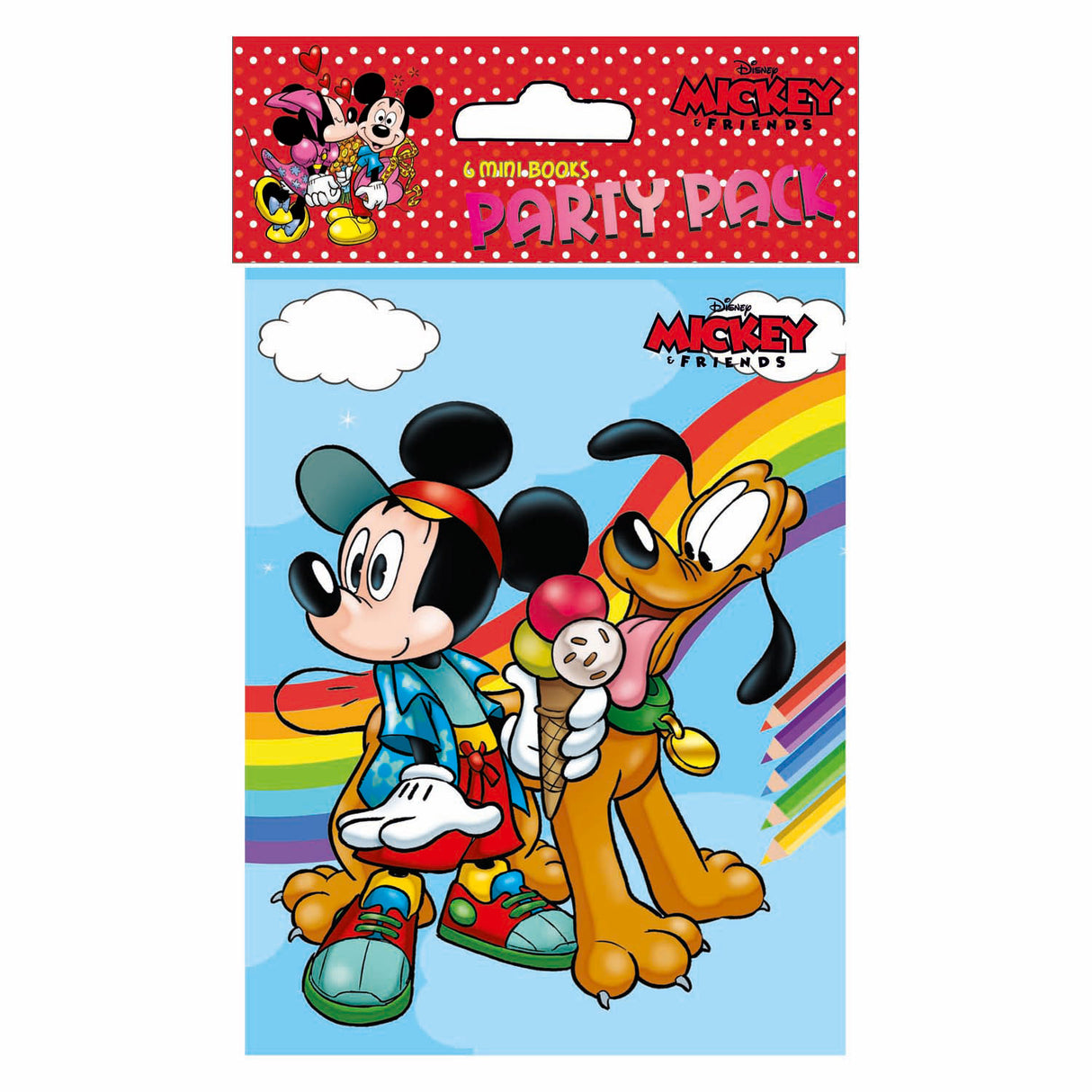 Book specials Netherlands bv Disney party coloring books Mickey, 6 pcs.