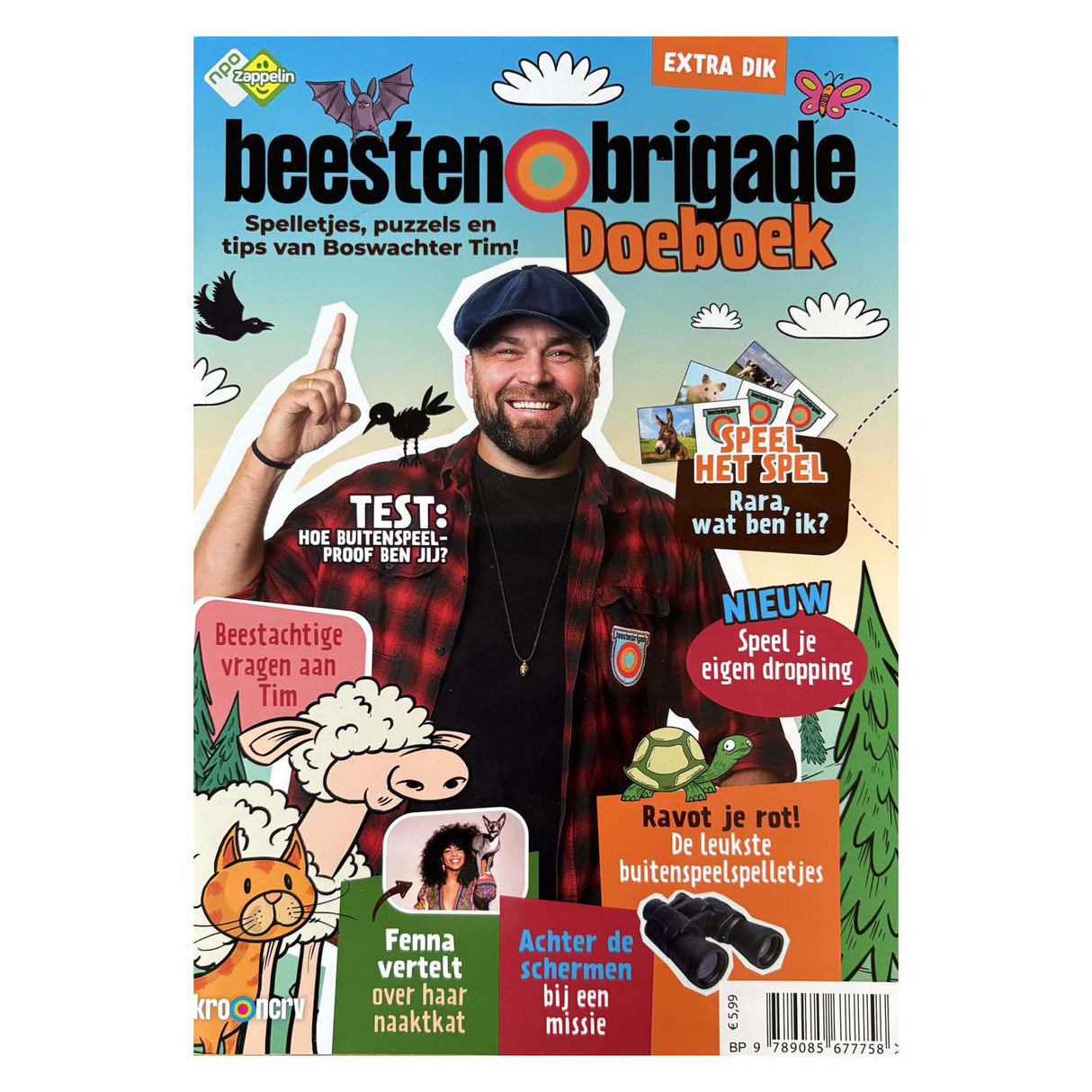 Book specials Netherlands BV animal brigade activity book - guess who I am?