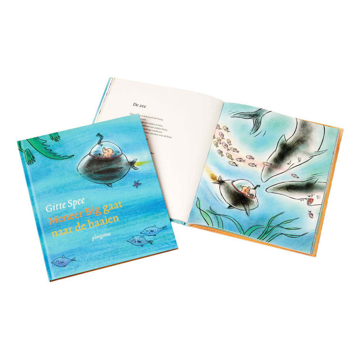 Book specials Netherlands BV (read-aloud) book Mr. Big goes to the sharks