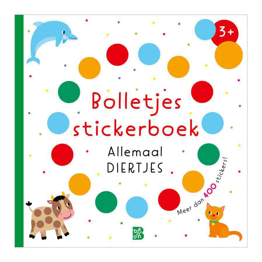 Wins holland bolletjes stickerboek allemaal diertjes!