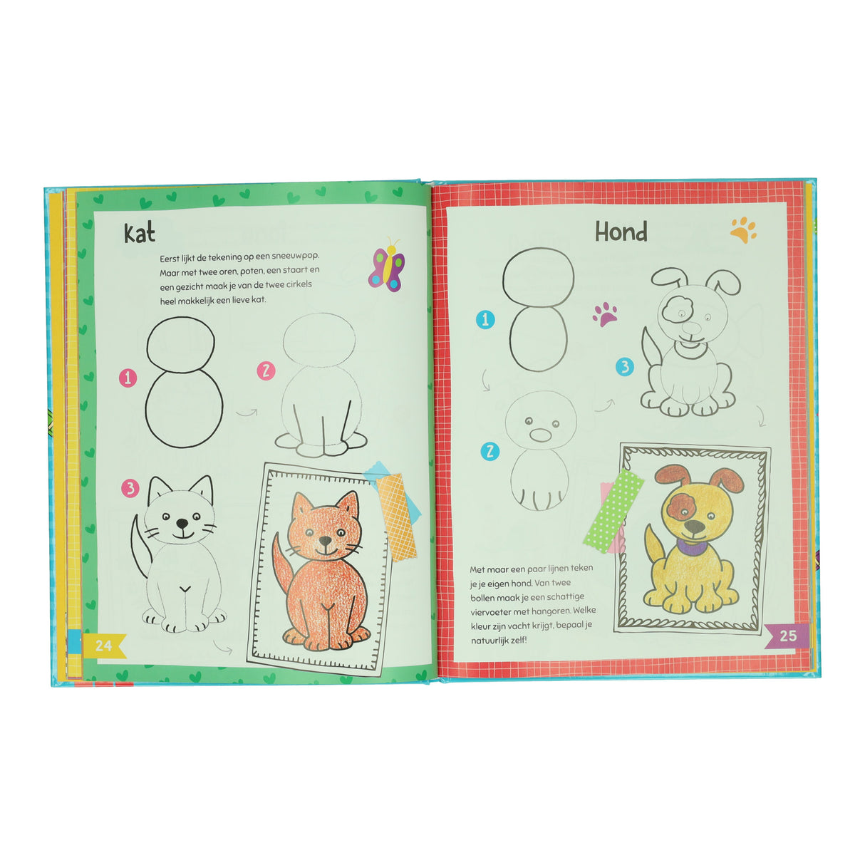 Wins holland de vrolijke tekenschool voor kinderen - stap voor stap