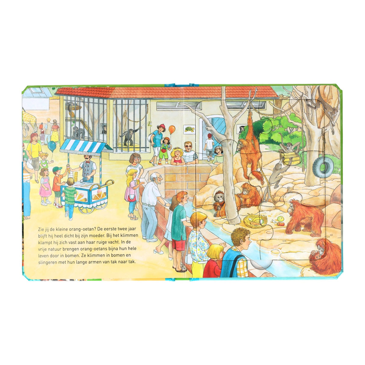 Wins holland puzzelboek in de dierentuin