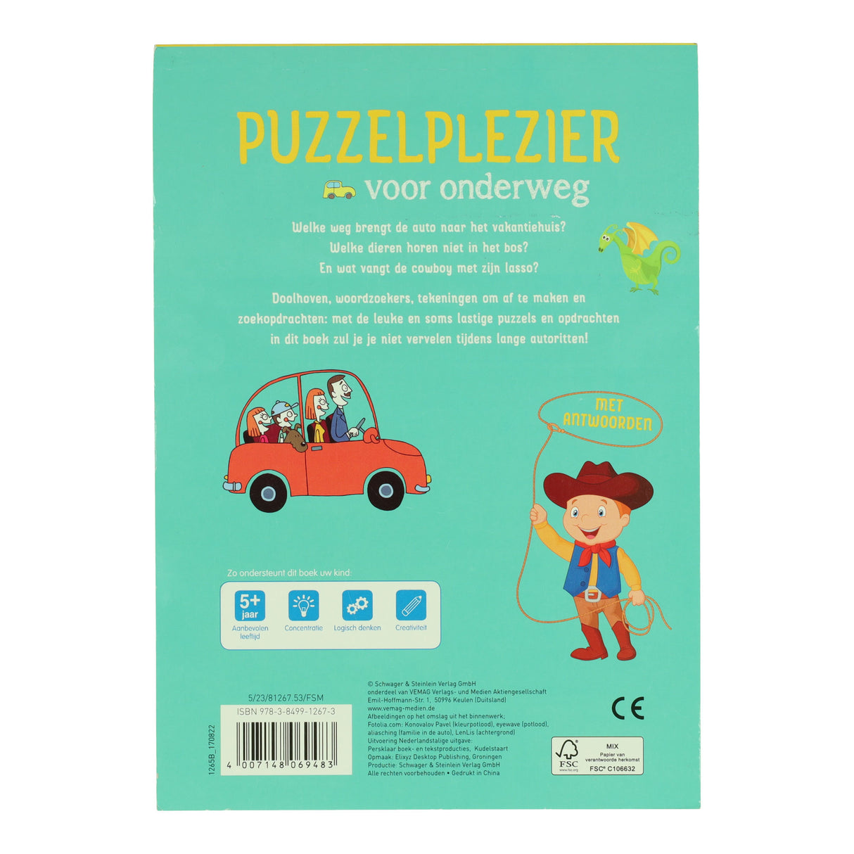 Wins holland puzzelplezier voor onderweg - doeboek