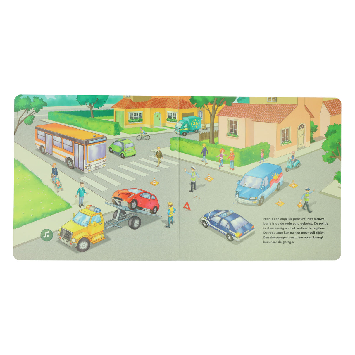 Wins holland geluidenboek voertuigen 6 geluiden