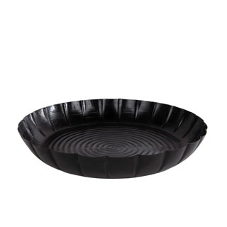 Unter Bord m alte Black Metal 34x34x4 cm