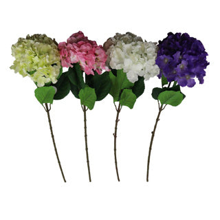 No brand hortensia single l 84cm | 12 stuks