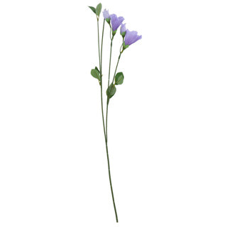 No brand artificial flower campanula light blue silk 60 cm