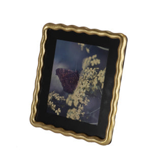 No brand photo frame basia gold metal 20x25 cm