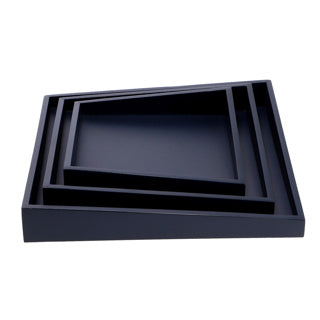 No Brand Senza Tabletts blau 30 cm 3er-Set