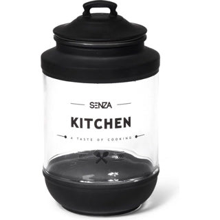 Jarra de almacenamiento de vidrio senza