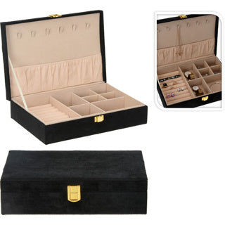No brand jewelry box 280x190x70mm black