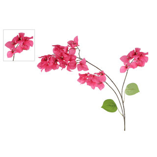No brand artificial flower bougainvillea ibiza pink pe 102cm