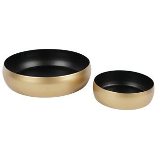 Scale Gold Matt Black 14,5 cm 2 Assorti Set de 2