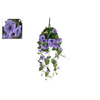 No brand artificial branch hanging petunia purple pe 79cm