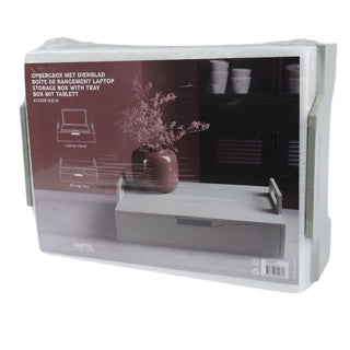 Gusta laptop table green-gray 41 cm