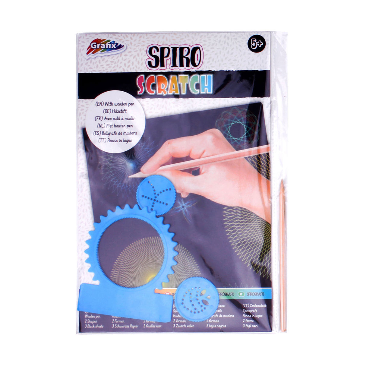 Scratch Set avec des spirales