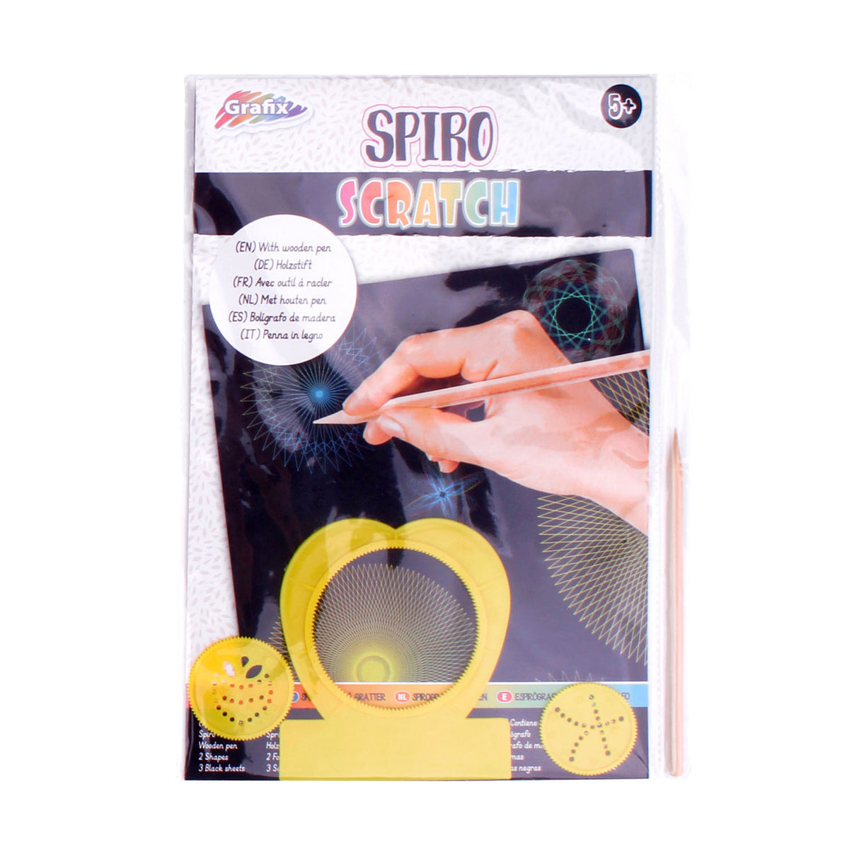 Scratch Set avec des spirales