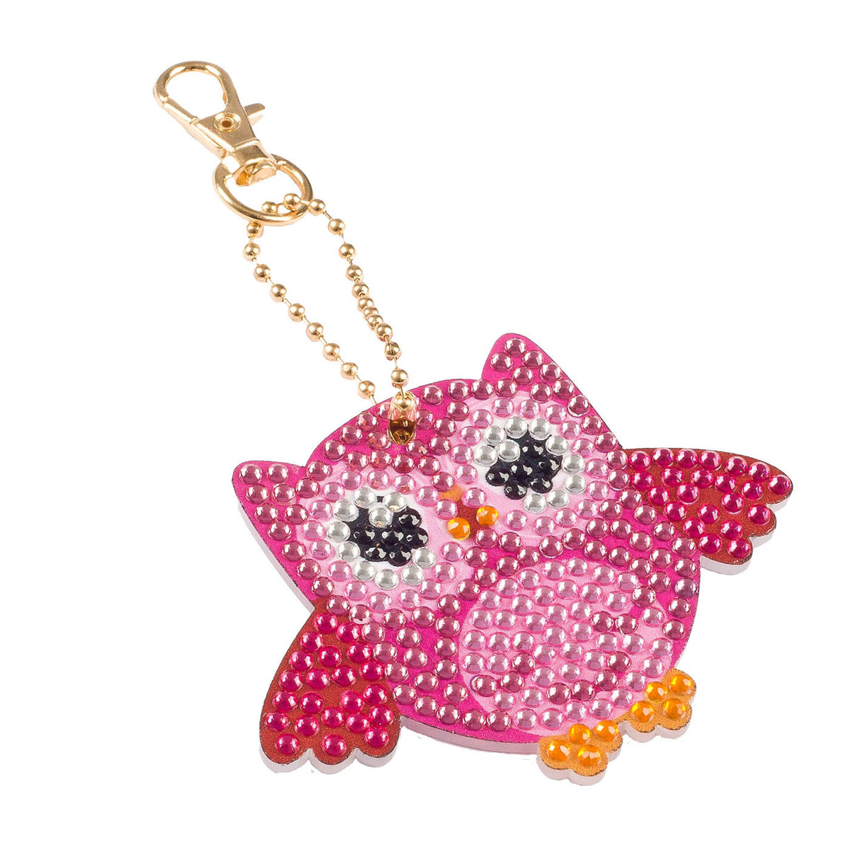 Creative craft group diamond keychain making