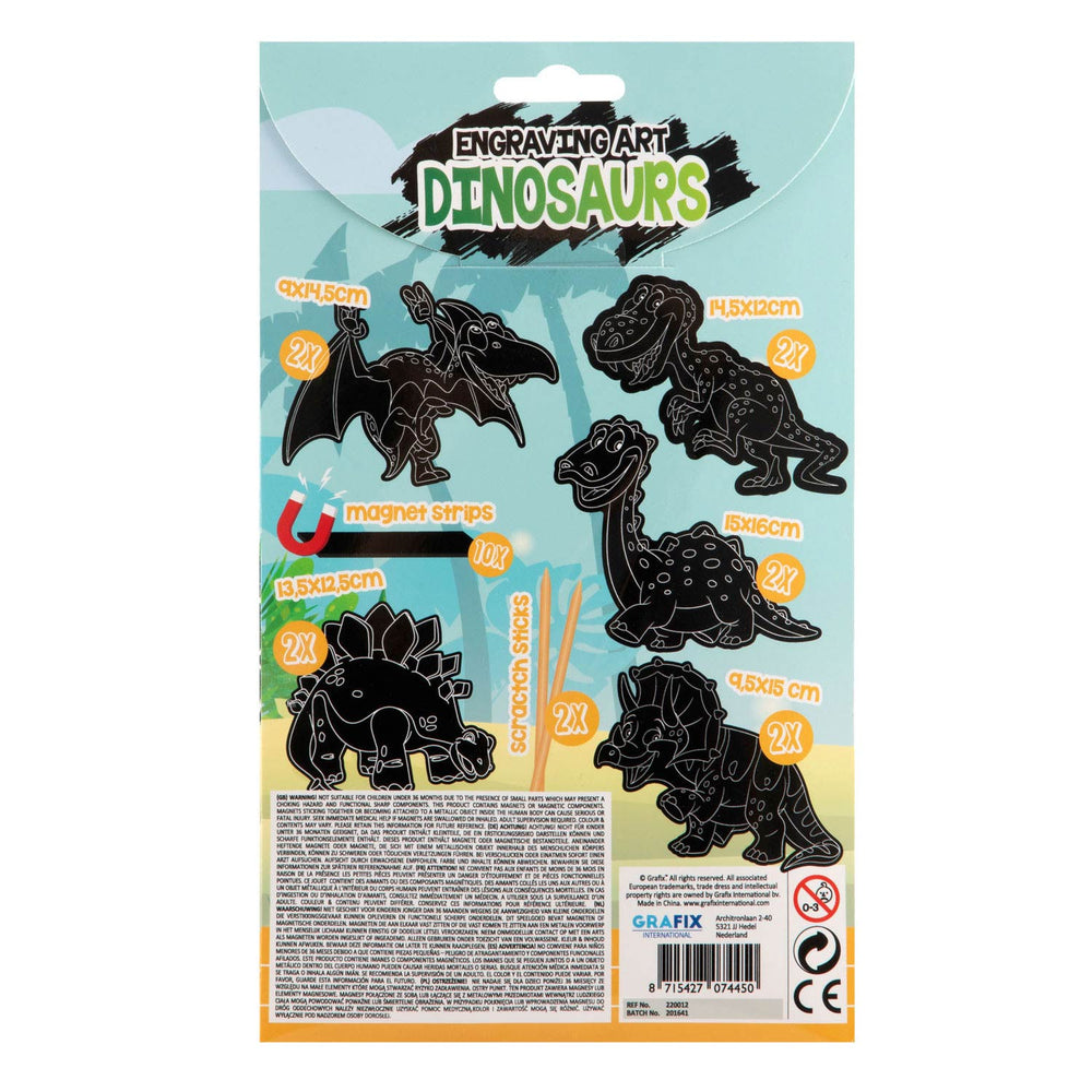 Scratch Set Magnet Fairies, 10st.