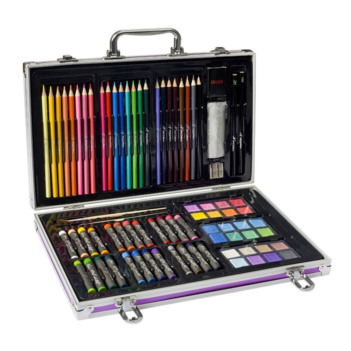 Creative Craft Group Luxury Metal Coloring Case, 79pcs.