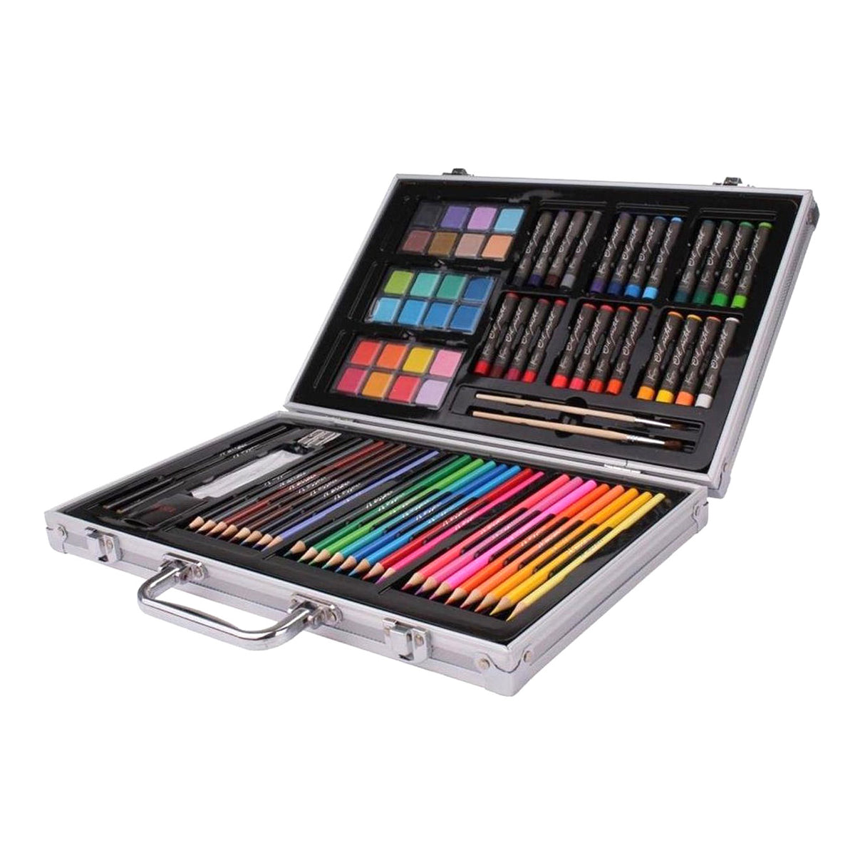 Creative Craft Group Luxury Metal Coloring Case, 79pcs.
