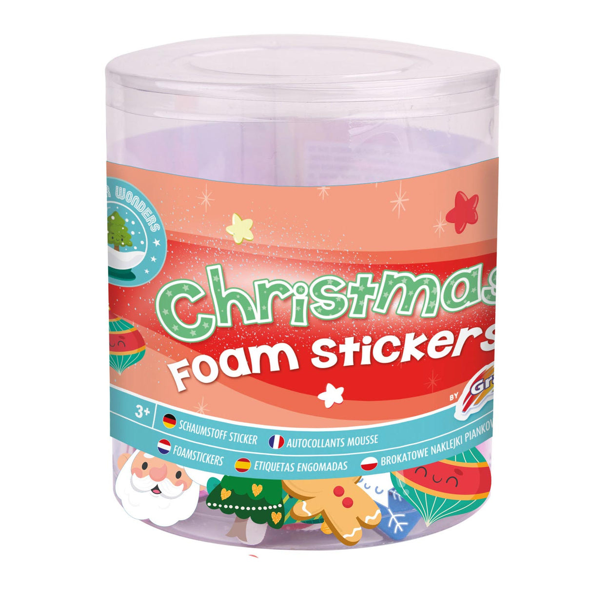 Grafix Foam Stickers Christmas