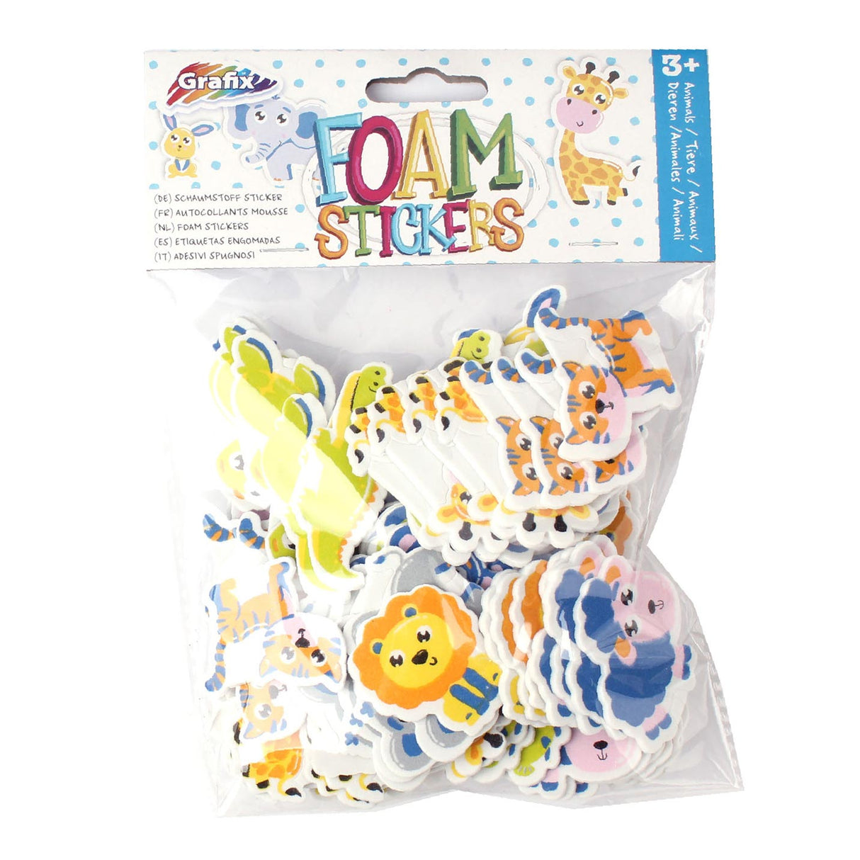 Creative Craft Group Foam Stickers Animals