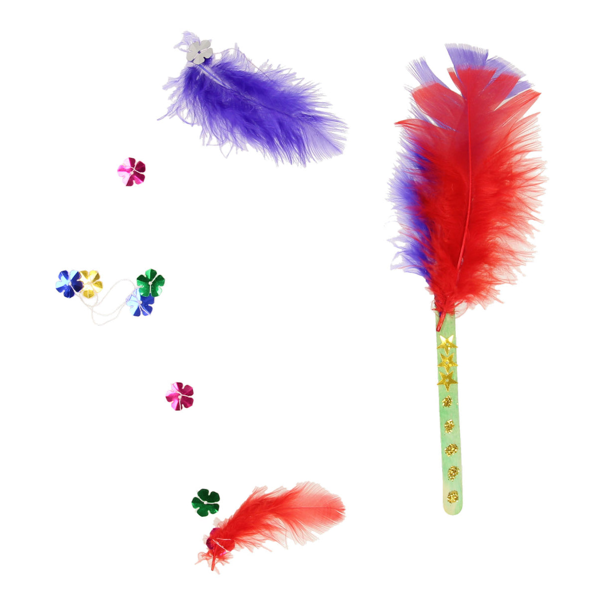 Craft set Feathers