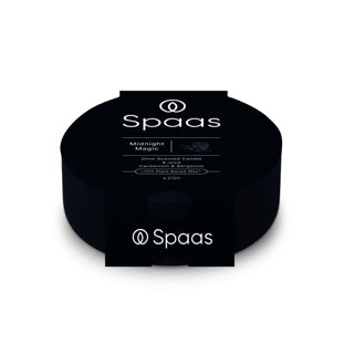 Spaas glow scented candle 4-wick 20h - midnight magic