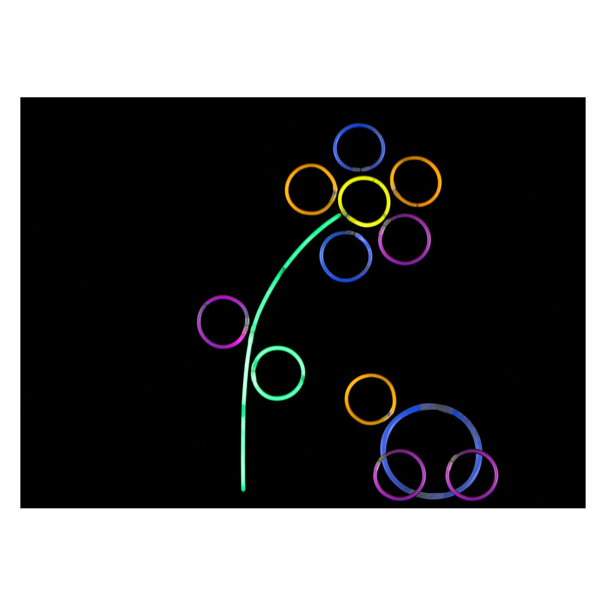 Grafix glow sticks 15 pieces in tube | 24 pieces